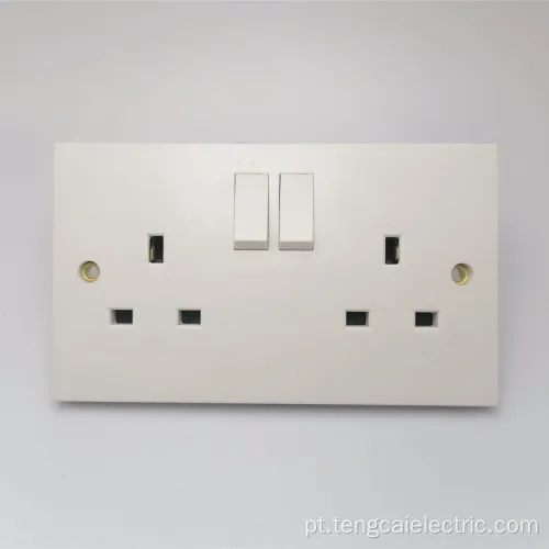 Soquete de interruptores de luz de parede elétrica